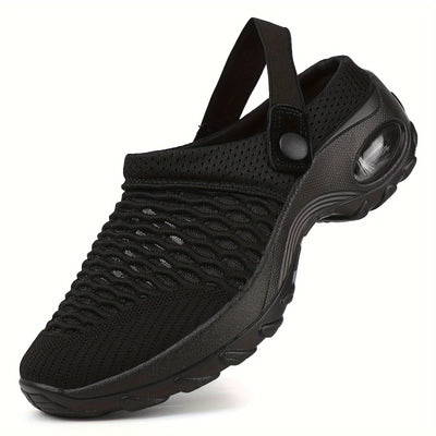 Evi | Breathable mesh slip-ons with thick sole