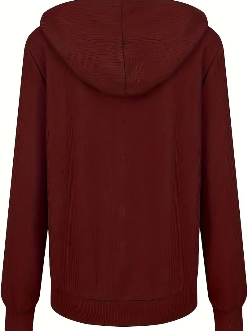 Sophie | Gebreid vest met capuchon