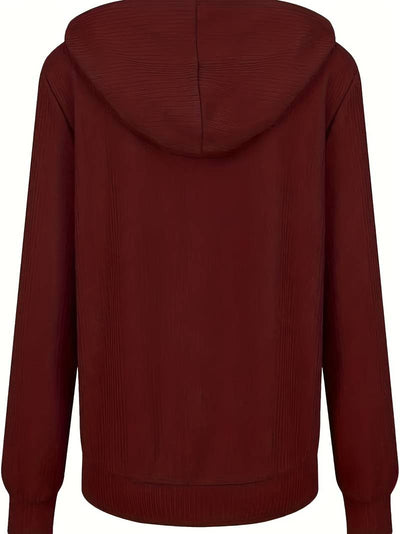 Sophie | Gebreid vest met capuchon