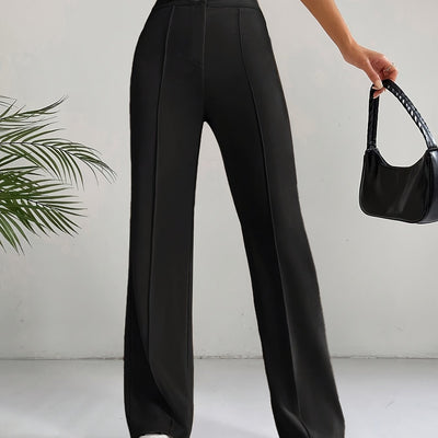 Elin | Stylish high-waisted slim trousers