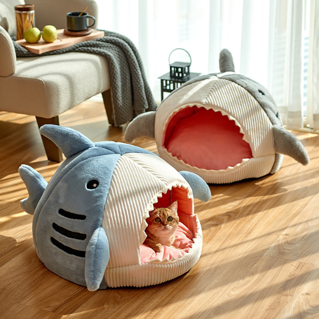 Portable Cat Cave with Warm Cushion - CozyCave 