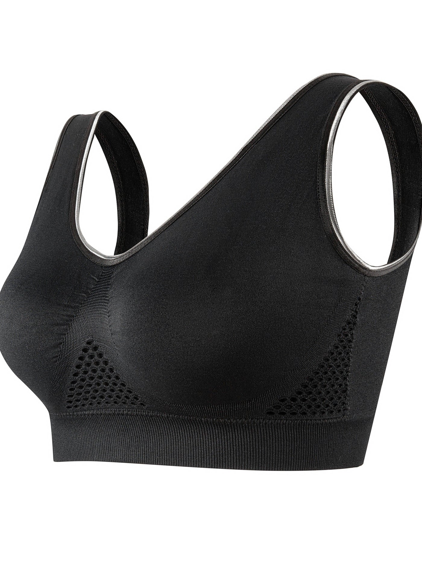 Femme | Plus size women's sports bra, breathable mesh and quick-drying