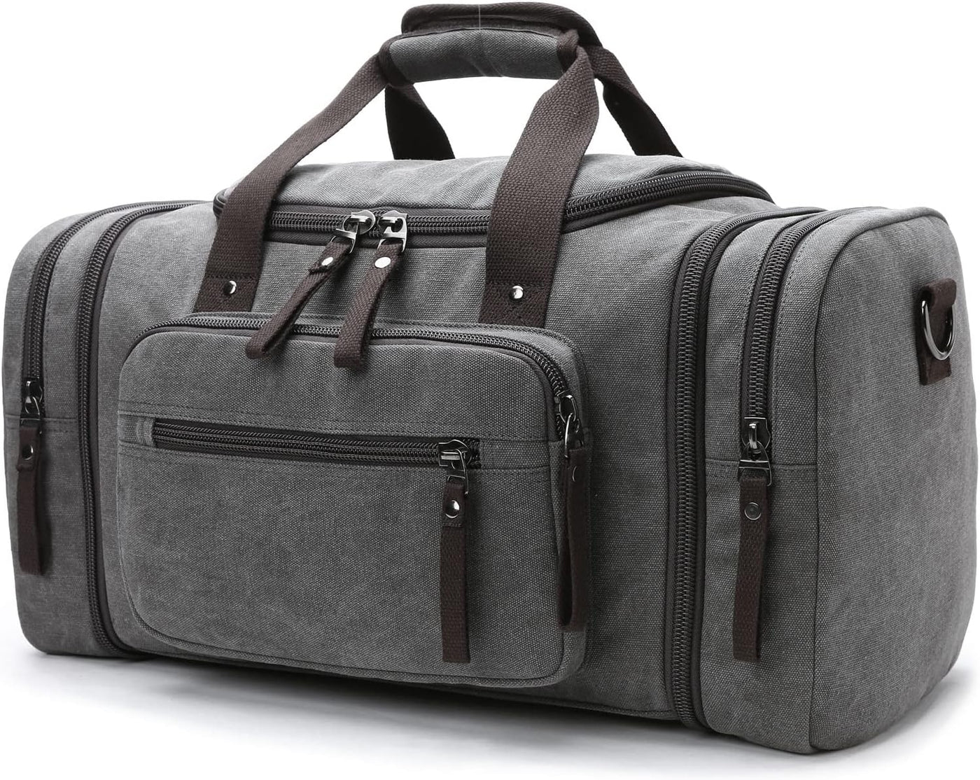 FlexVoyager - Canvas Uitbreidbare Weekendtas