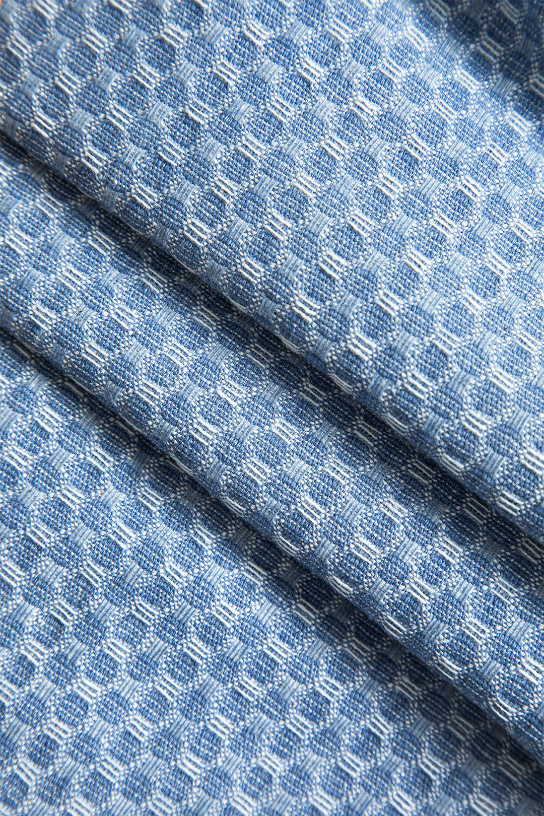 Denim Long Sleeve Drawstring Top and Jeans Set