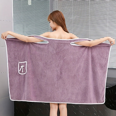 Sophie | Absorberende draagbare badjas voor dames