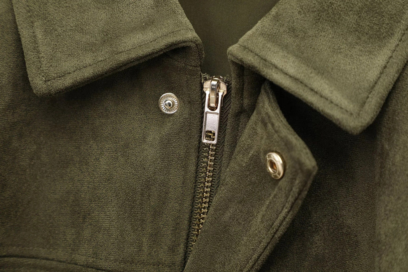 Oversized Suèdelook Jas met Tunnelzoom – Urban Utility