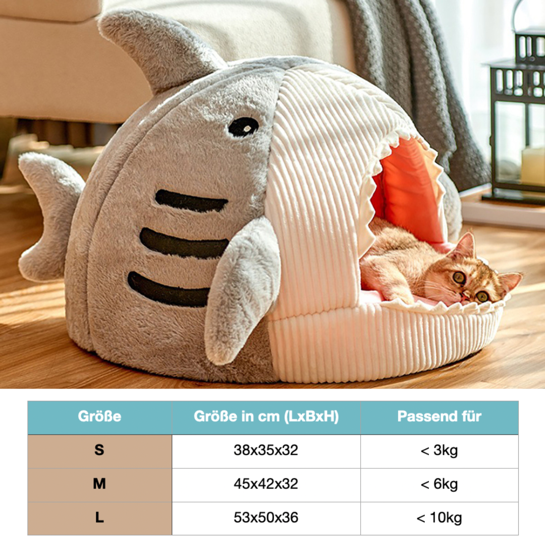 Portable Cat Cave with Warm Cushion - CozyCave 