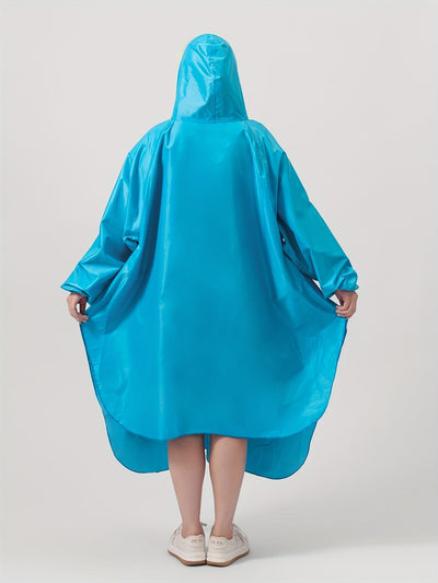 Niels | Waterdichte unisex regenpancho met capuchon