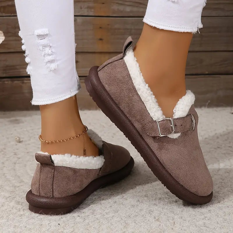 Imke - Comfortable Furry Sandals for Women