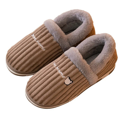 Mila | Warme dames pantoffels met dikke voering・Compact en comfortabel