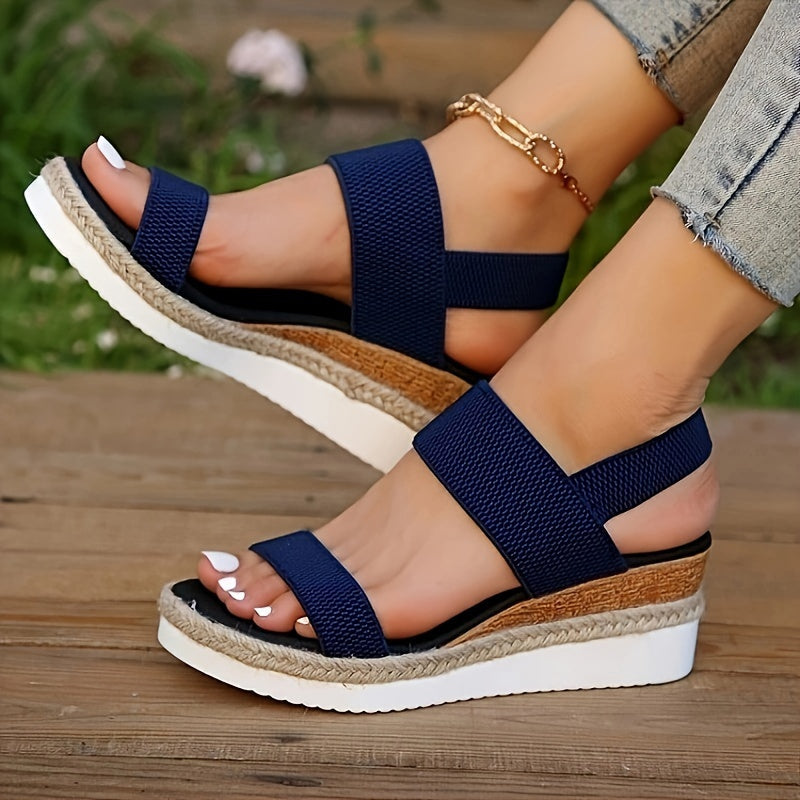 Robin | Effen kleurige dames sandalen met enkelbandje