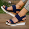 Robin | Effen kleurige dames sandalen met enkelbandje