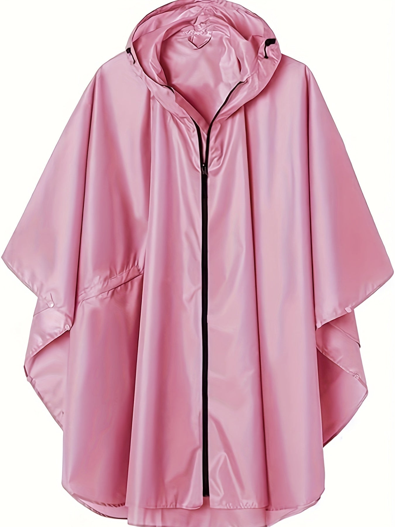 Nina | Waterdichte damesregenponcho met capuchon en zakken