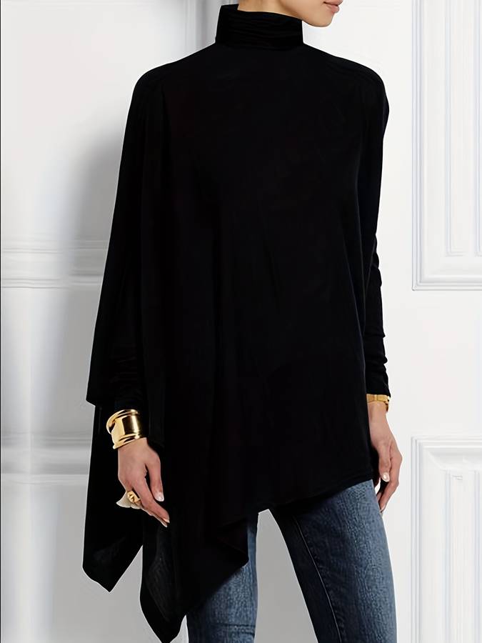 Livia | Long loose-fitting turtleneck