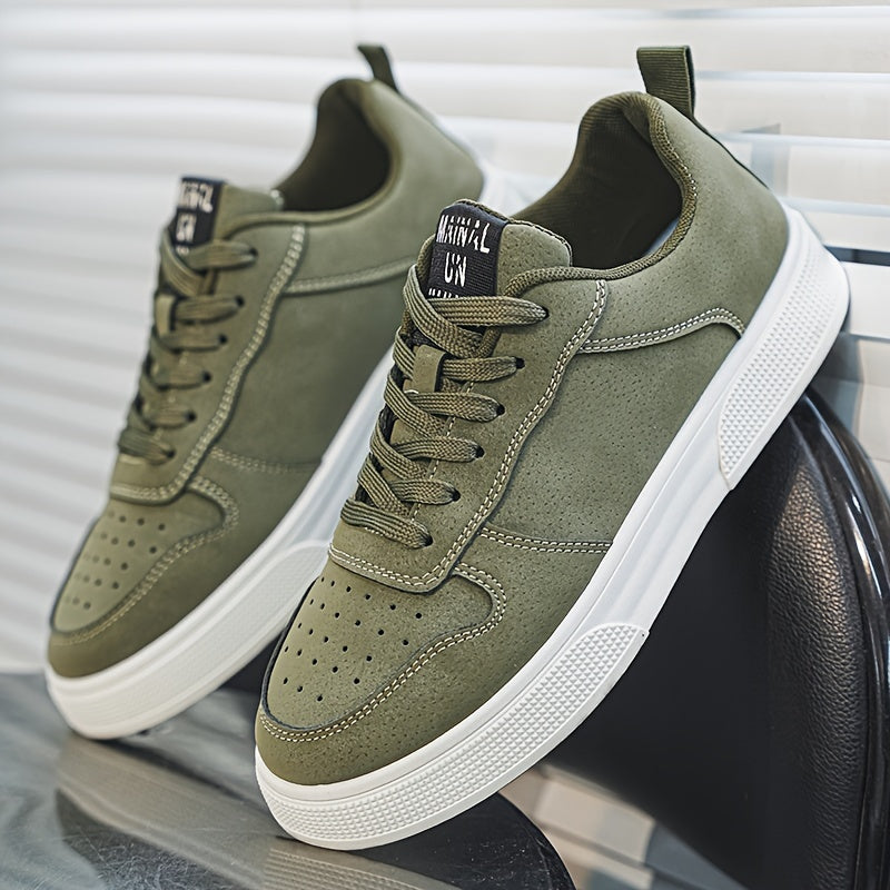 Finn | Solid color low-top sneakers