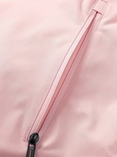 | Linde | Sportieve dames outdoorjas met capuchon in bijpassende kleuren en ritszakken