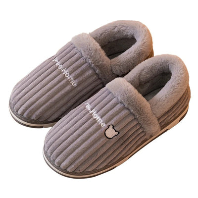 Mila | Warme dames pantoffels met dikke voering・Compact en comfortabel