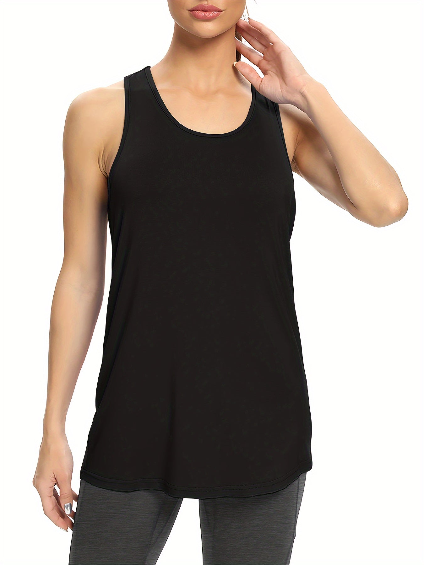 Noa | Sportieve lange dames tanktop