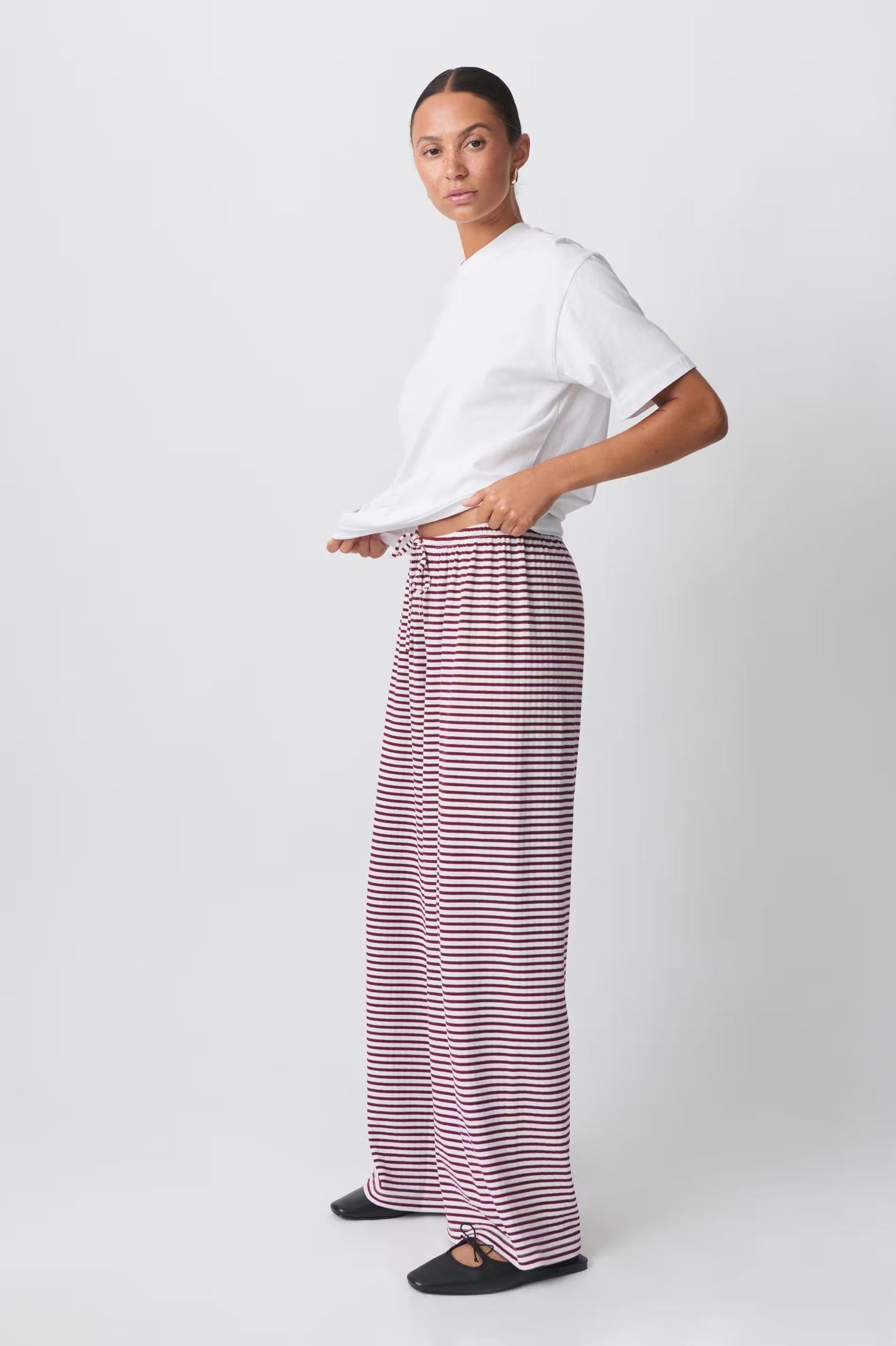 Isalie - Striped Lounge Pants