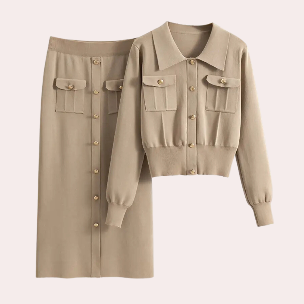 KARLISHIA - Trendy 2-Piece Set for Women