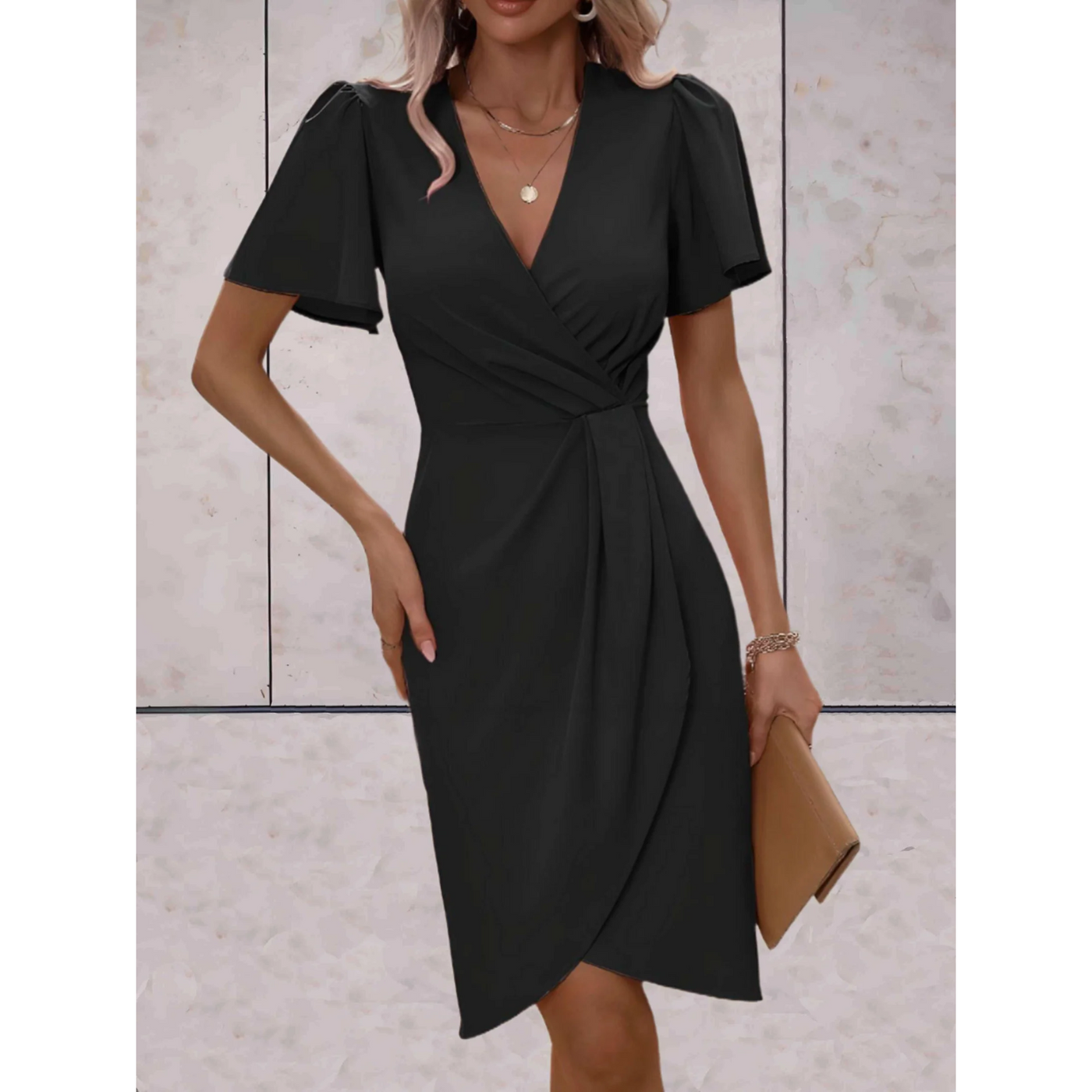 Evelina - Elegant Wrap Dress