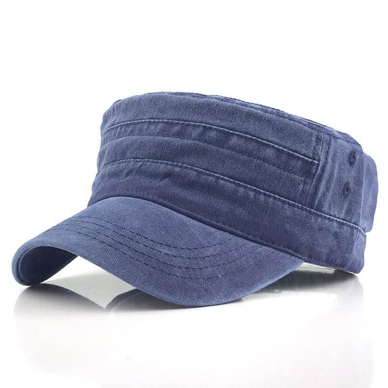 Retro legerpet voor heren - klassieke look, moderne details