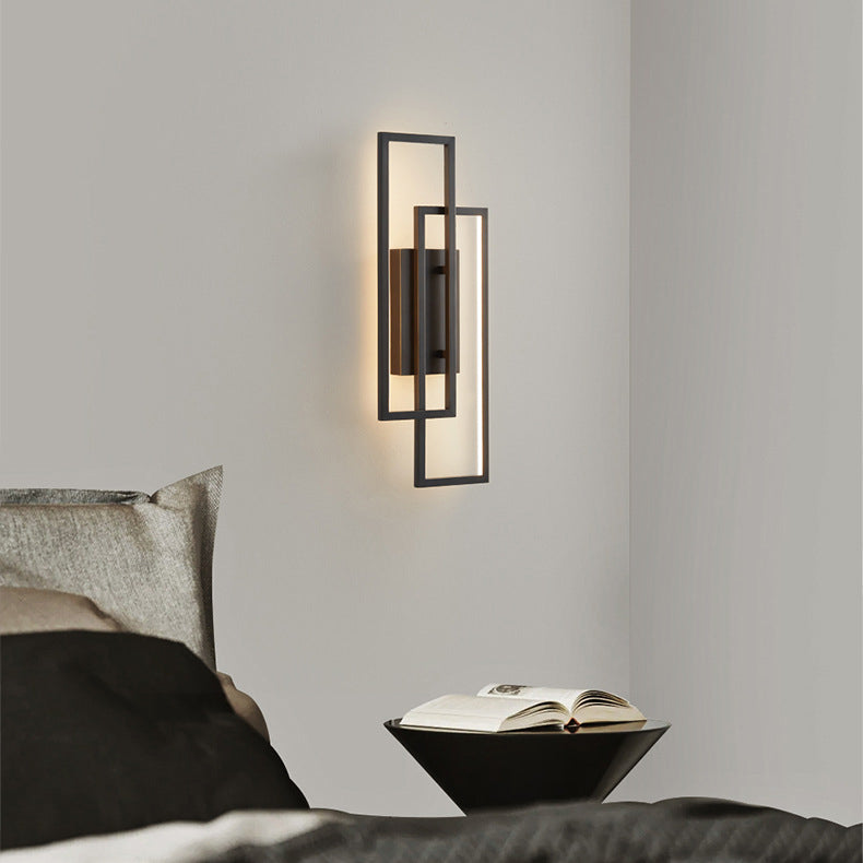Virexo – Rectangular Geometric LED Wall Lamp