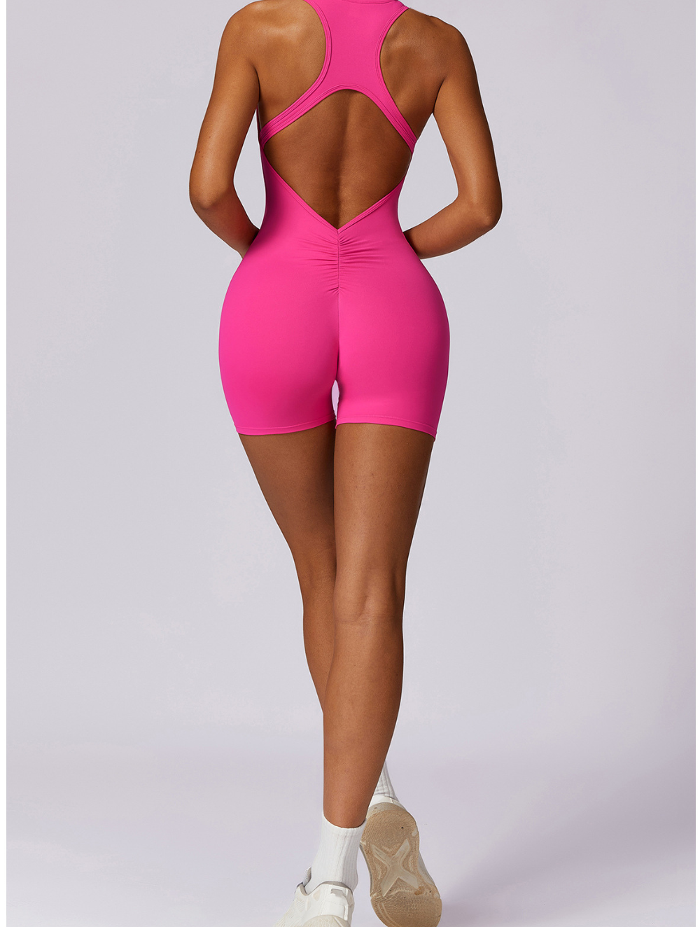 Faylin - Shaping Yoga Fitness Jumpsuit (Sleeveless)