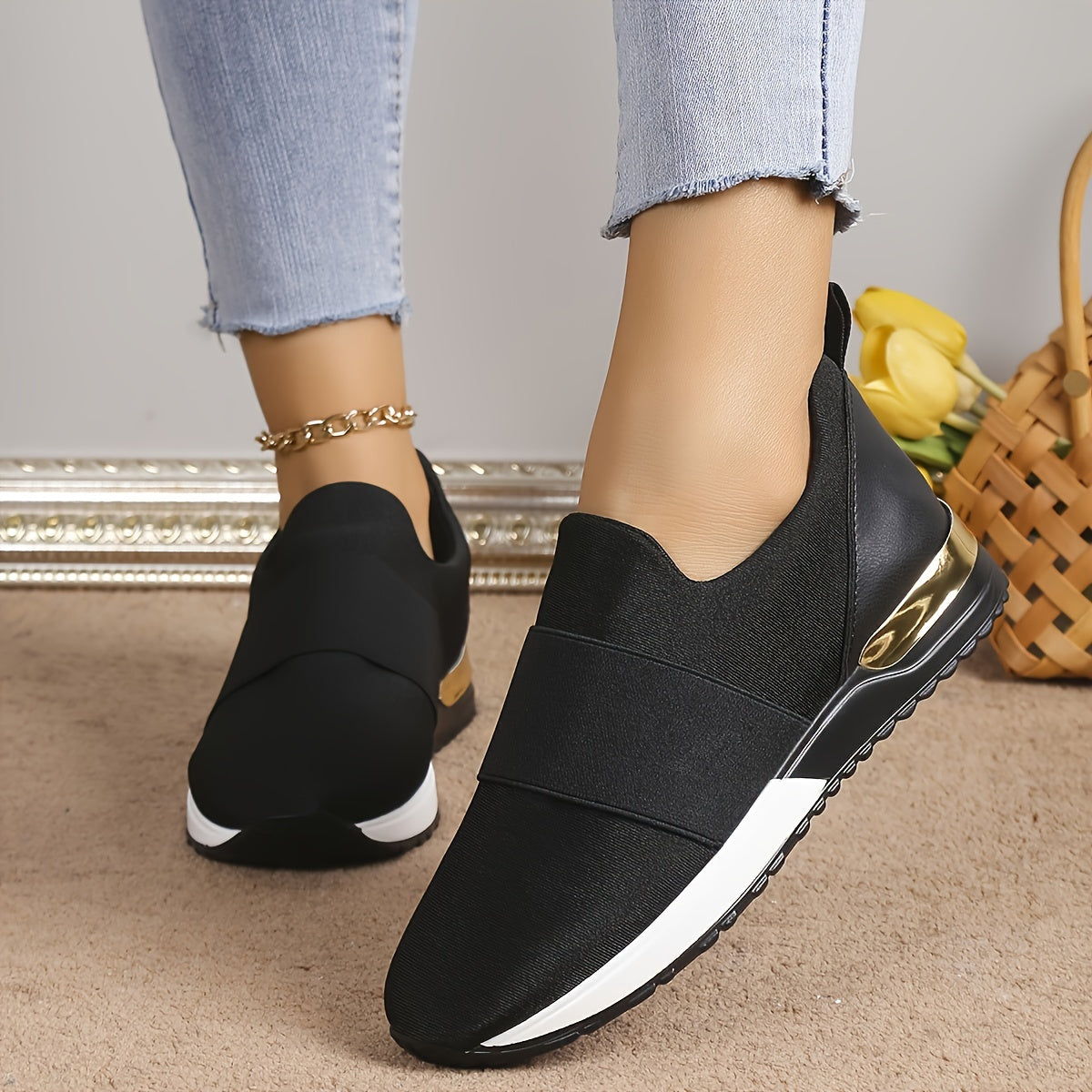 Joyce | Women's casual slip-on sneakers