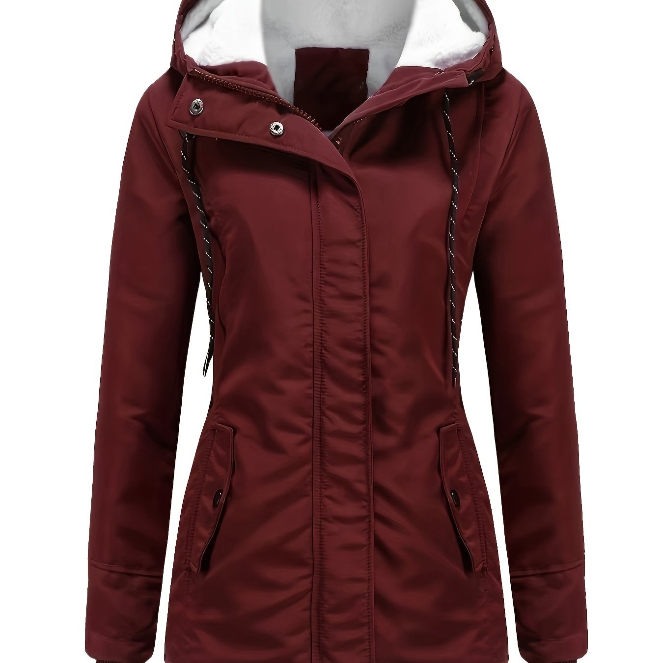 Sophie | Stevige lange parka met capuchon