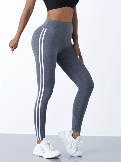 Lotte | Moisture-wicking yoga leggings with a high waistband