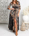 Beatrix - Jurk met retro elegante stijl en bloemen