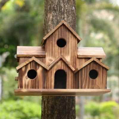 WillowNest functioneel houten vogelhuisje