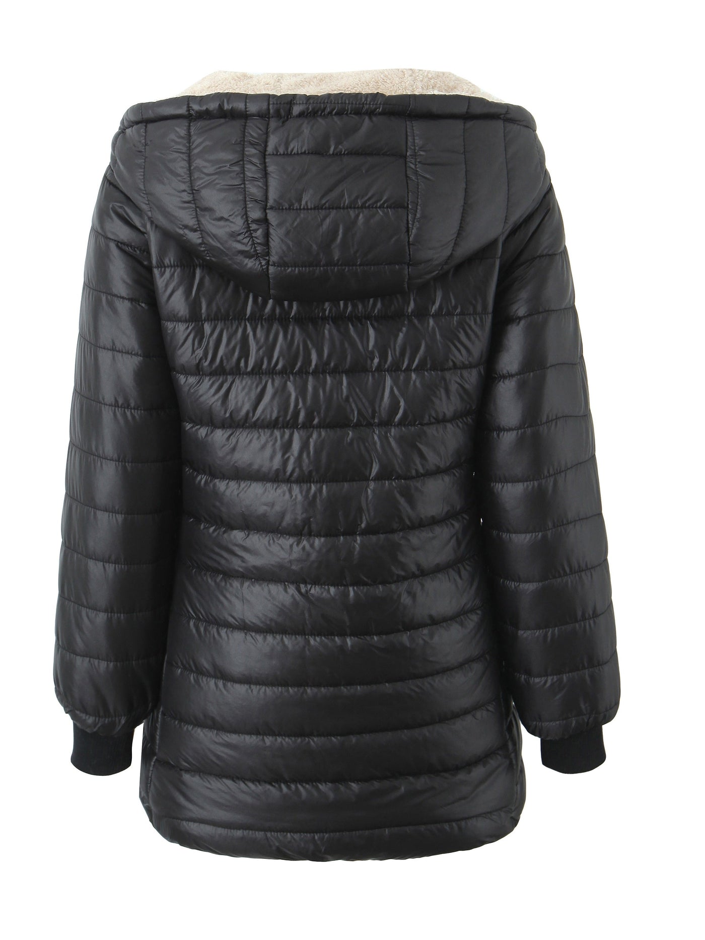 Nina | Gevoerde dames kapjas in effen kleur