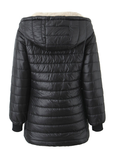 Nina | Gevoerde dames kapjas in effen kleur
