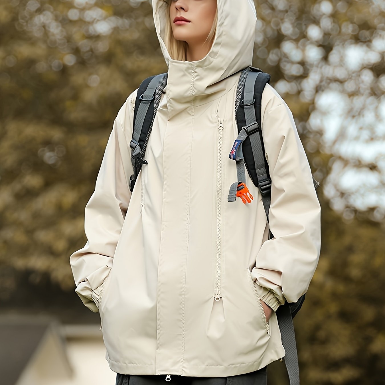 Sophie | Buitensportjas voor dames met capuchon