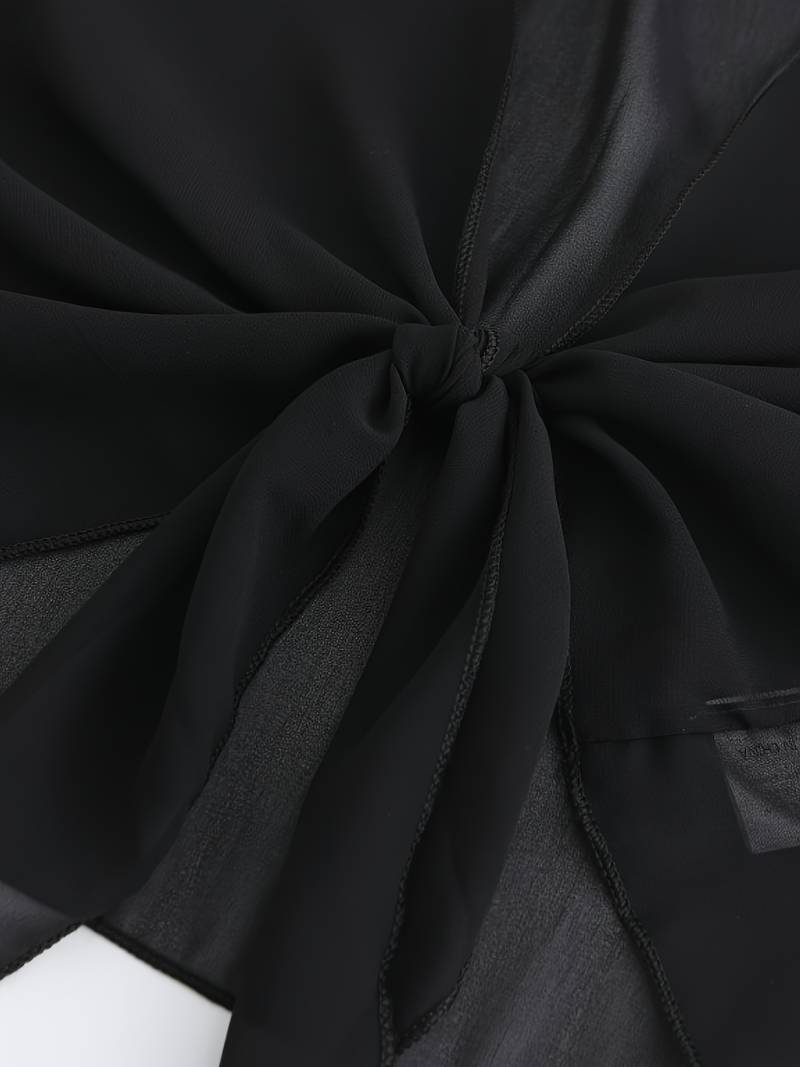 Katie – Airy Blouse with Open Front