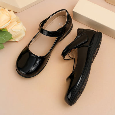 Elin | Elegant black ballet flats with bow