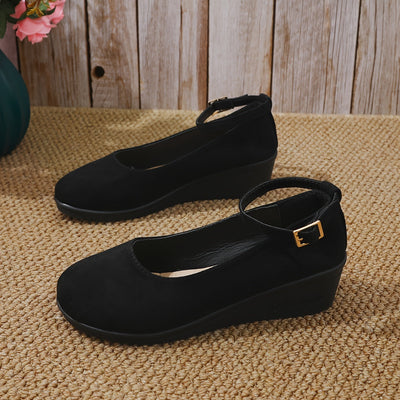 Lotte | Women's classic wedge loafers with comfortable PU sole