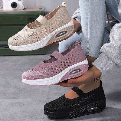 Lotte | Breathable knitted women's sneakers