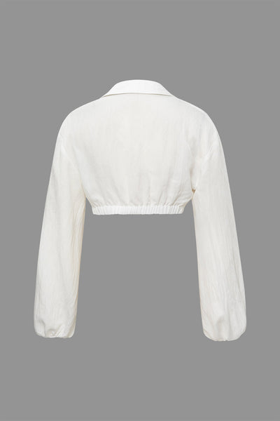 Sidonie - Stijlvolle Twist Blend Dames V-hals Shirt