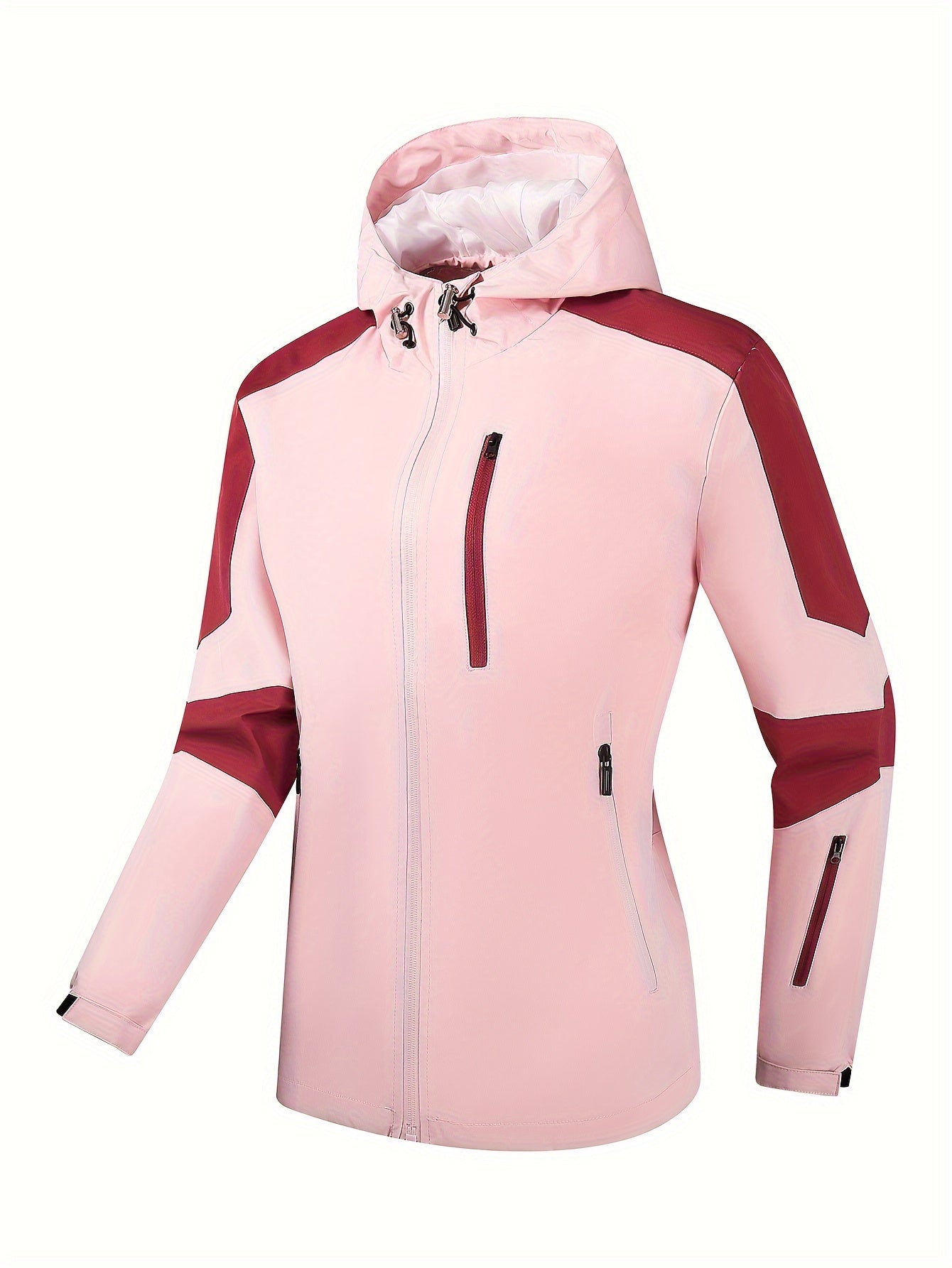 Eva | Sportieve colorblock hoodie in grote maten