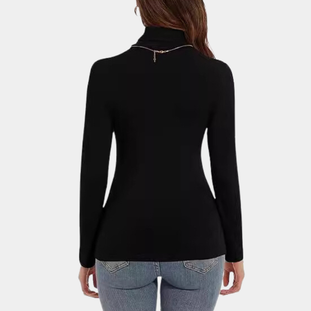 IVYANNA - Sophisticated Turtleneck Sweater for Women