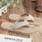 Nelinha - Faux stro teenslippers voor vrouwen casual strand sandalen