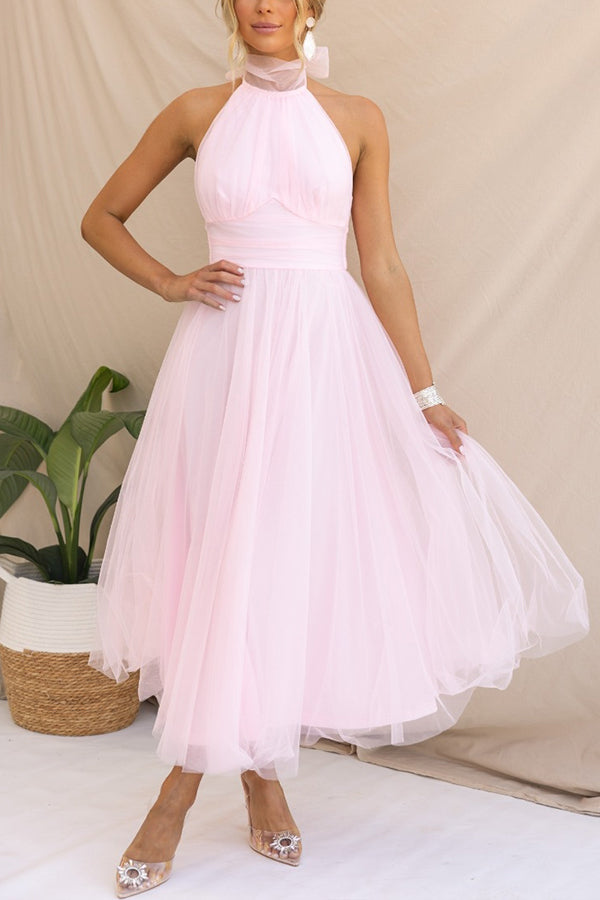 Francesca - Halterjurk voor Dames - Dromerig & Etherisch