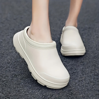 Eva | Plain-colored EVA clogs with a soft sole