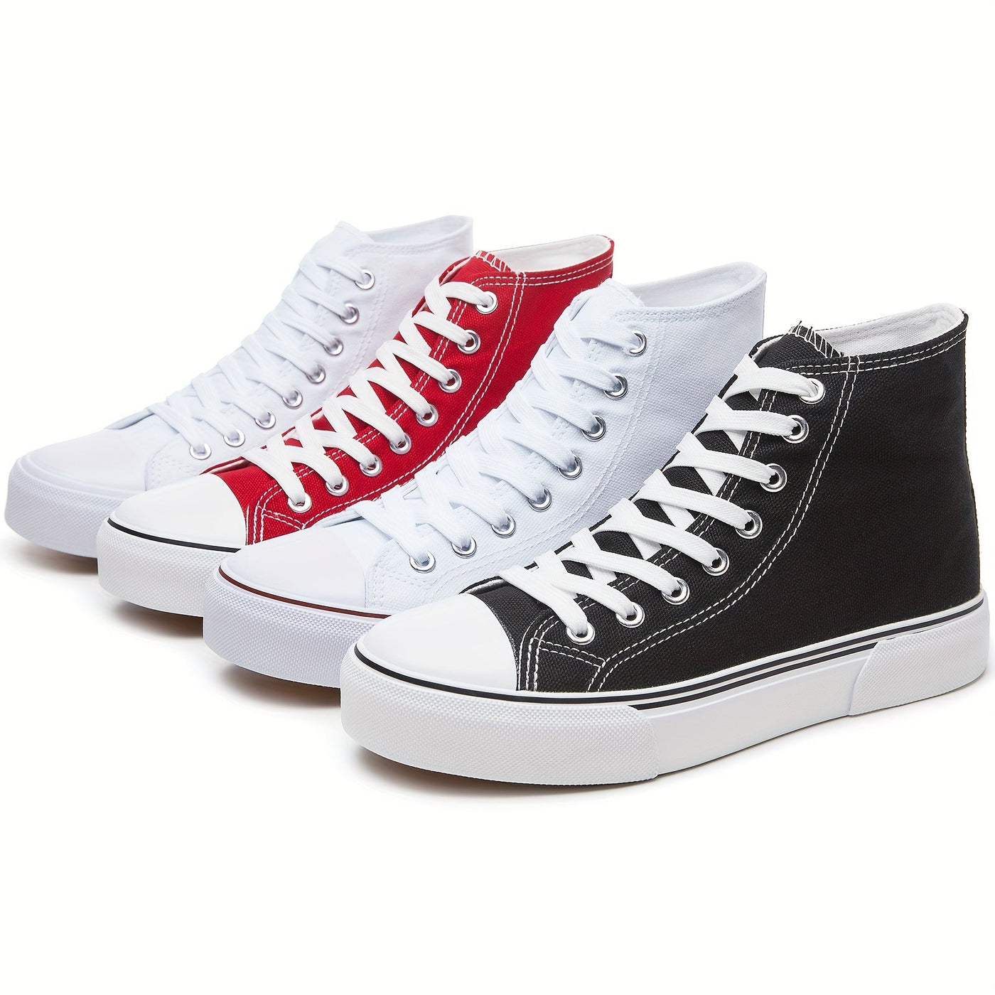Sophie | Casual canvas sneakers met rubberen zool