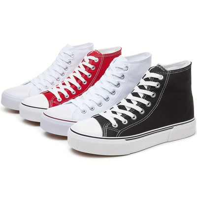Sophie | Casual canvas sneakers met rubberen zool
