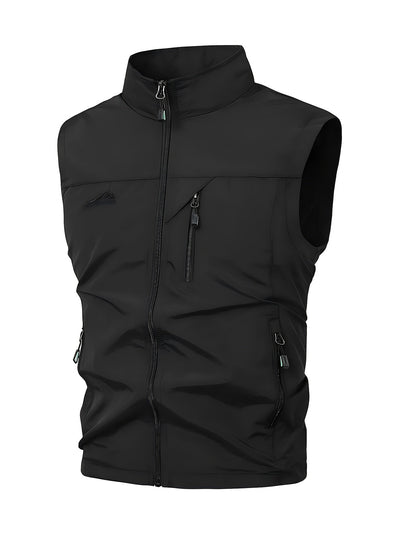 Eva | Sleeveless vest with zip pockets
