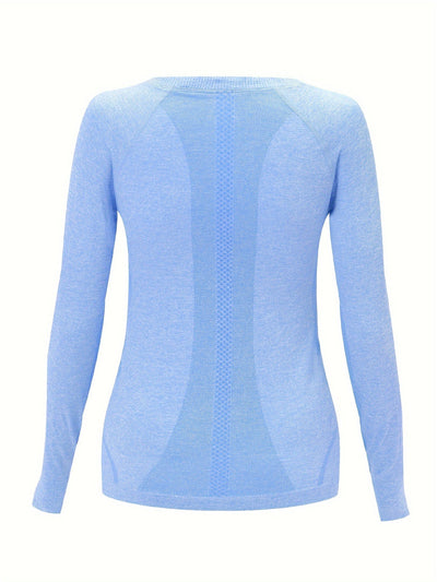 Nina | Sneldrogend hardloopshirt met lange mouwen